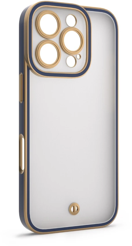 TFO „Silky Gold“ dėklas, skirtas „iPhone 17 Air“ 6,6" mėlynas