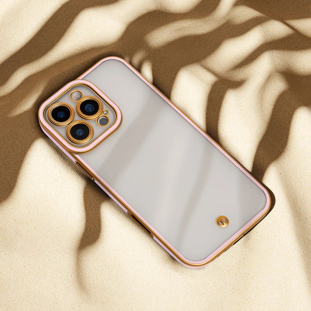 TFO Silky Gold dėklas, skirtas Oppo Reno 13F 5G (Global) / 13FS 5G, rožinis