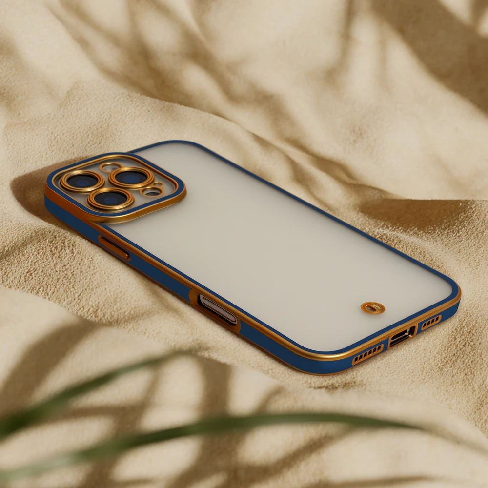 TFO Silky Gold dėklas, skirtas Oppo Reno 13F 5G (Global) / 13FS 5G, mėlynas