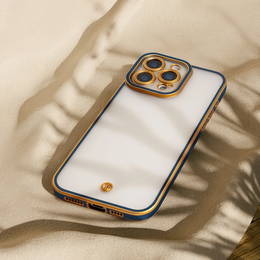 TFO Silky Gold dėklas, skirtas Oppo Reno 13F 5G (Global) / 13FS 5G, mėlynas