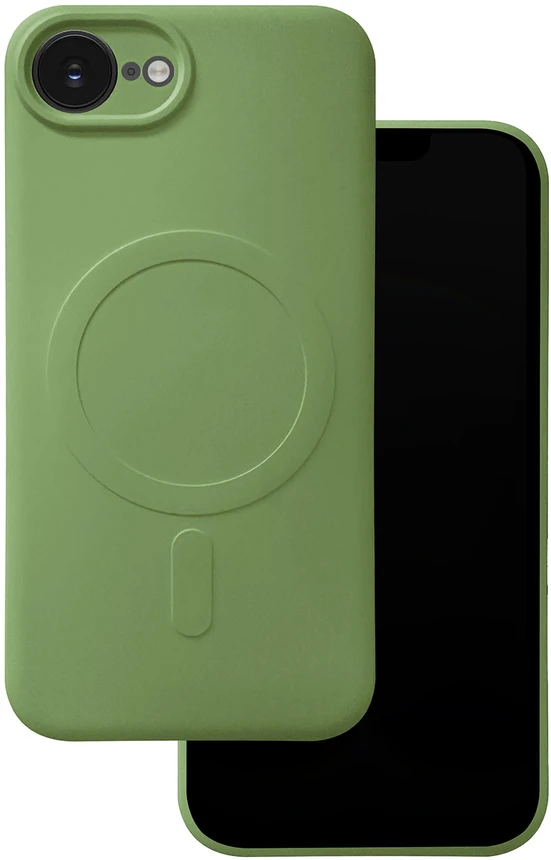 TFO Paprastas "Color Mag" dėklas iPhone 16e, šviesiai žalias