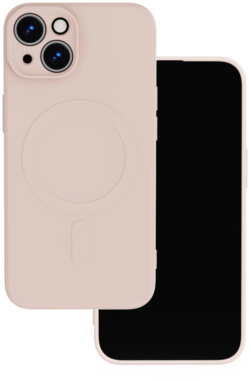 TFO Paprastas "Color Mag" dėklas iPhone 15 6,1 rožinės spalvos