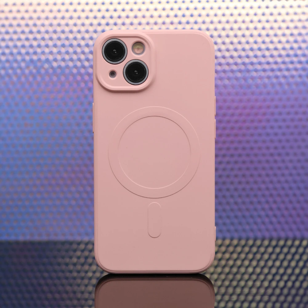 TFO Paprastas "Color Mag" dėklas iPhone 15 6,1 rožinės spalvos