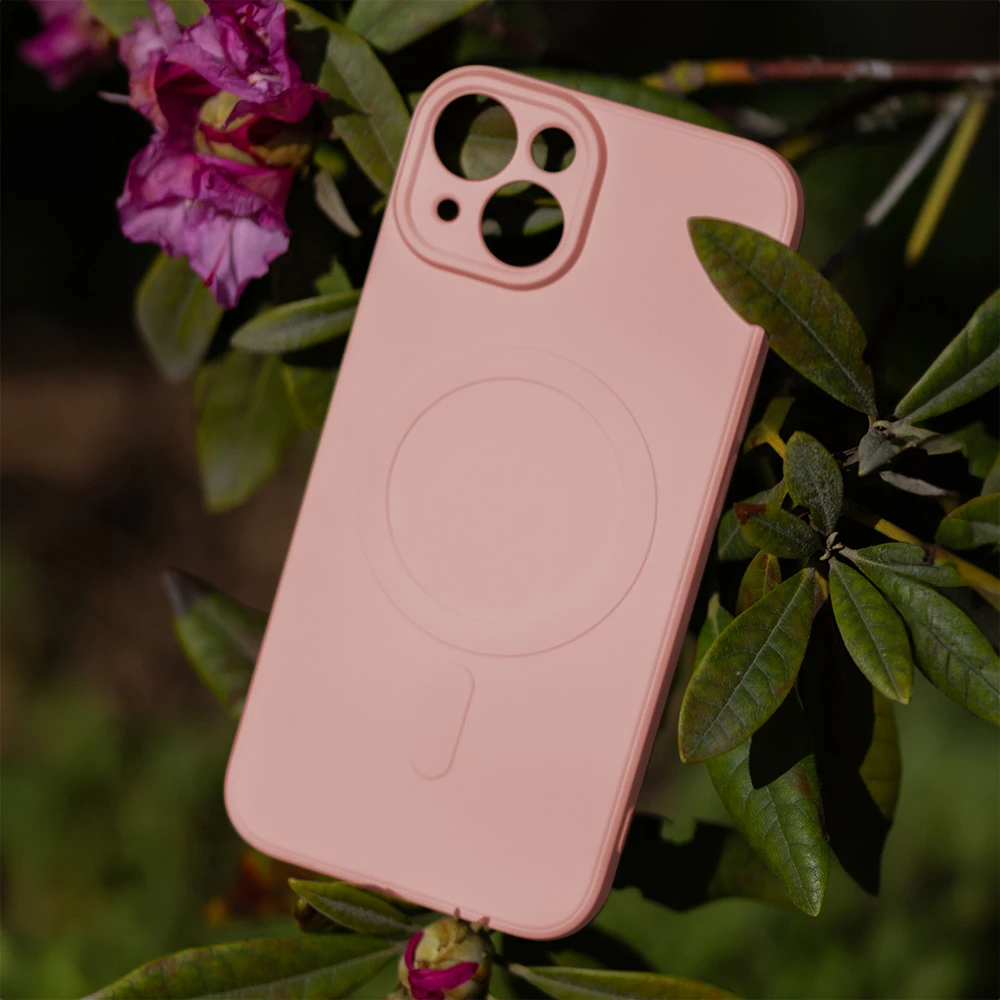 TFO Paprastas "Color Mag" dėklas iPhone 15 6,1 rožinės spalvos