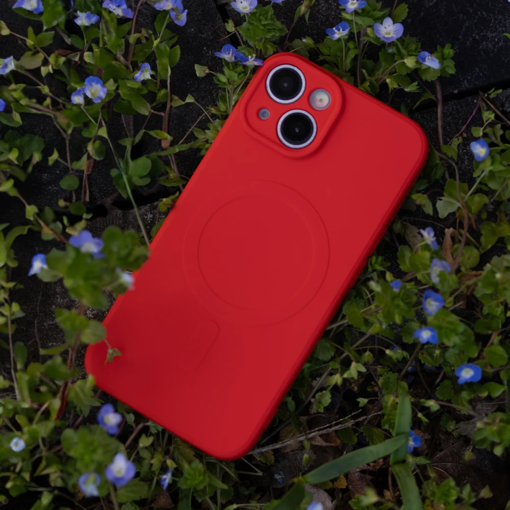 TFO Simple Color Mag dėklas, skirtas Samsung Galaxy A57 5G, raudonas
