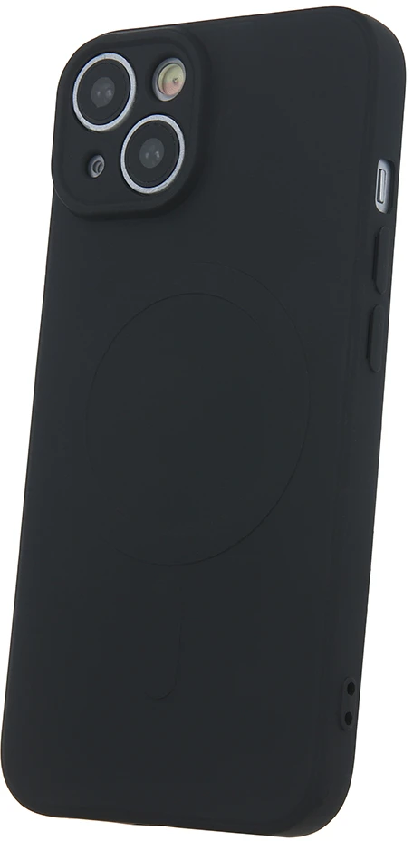 TFO Simple Color Mag dėklas, skirtas Xiaomi Redmi 15C 4G EU / 15C 5G EU (173.16 x 81.06 x 8.2 mm) juodas
