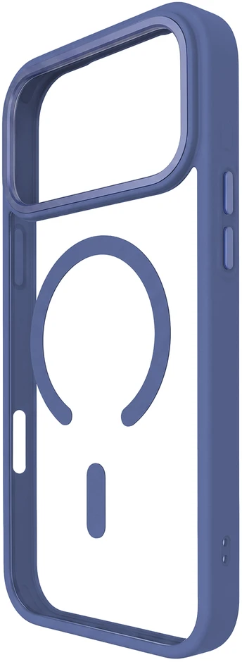 Telforceone TFO Skaidrus Mag dėklas, skirtas iPhone 17 Pro Max 6,9" / 18 Pro Max 6,9” dangaus mėlynumo spalvos