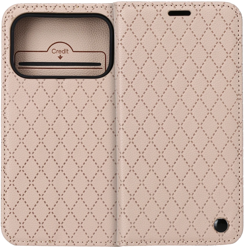 TFO „Smart Caro“ dėklas, skirtas „iPhone 17 Pro“ 6,3" / 18 Pro 6,3", smėlio spalvos