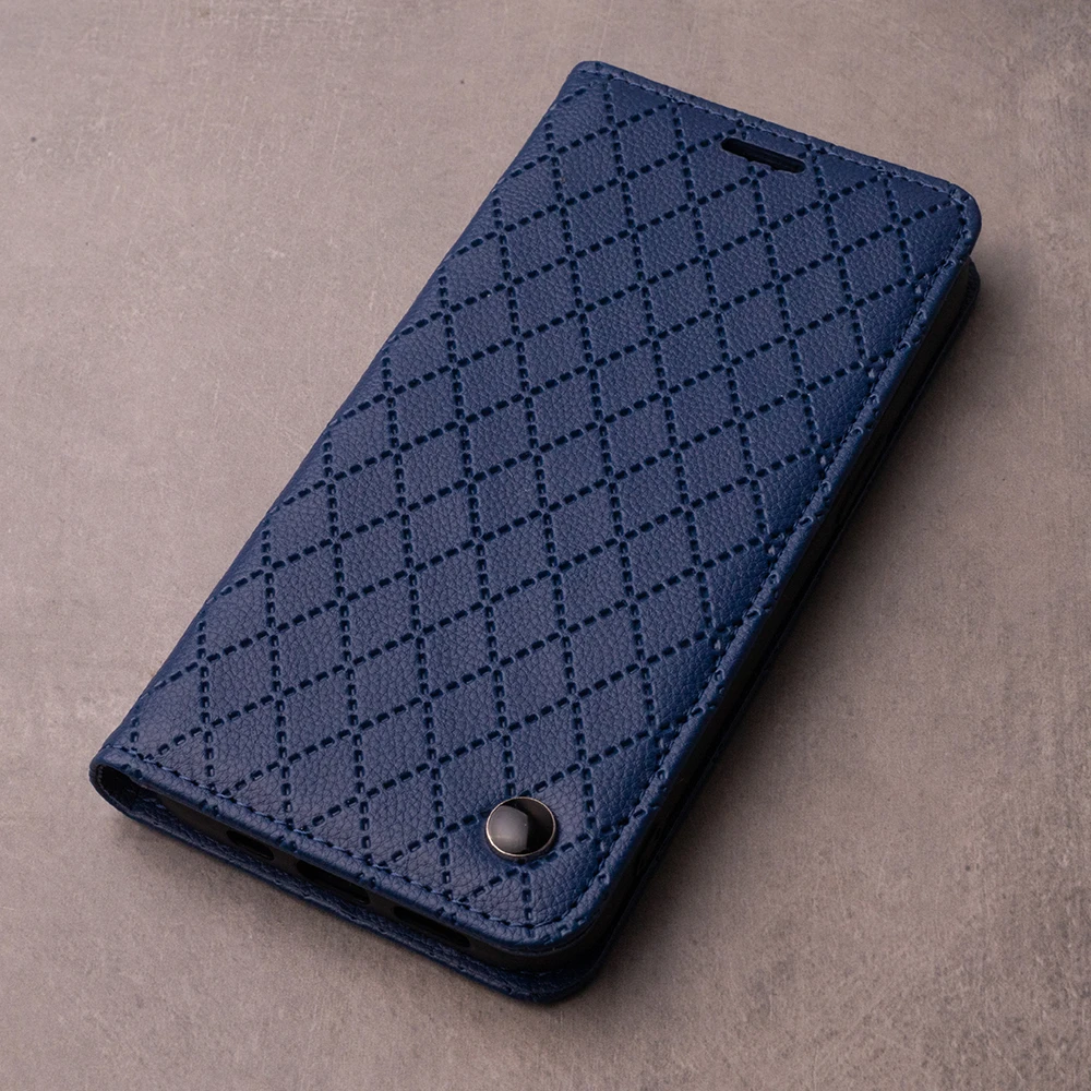 TFO „Smart Caro“ dėklas, skirtas „Xiaomi Redmi 15 4G EU / 15 5G EU“ (171,08 x 82,05 x 8,55), tamsiai mėlynas