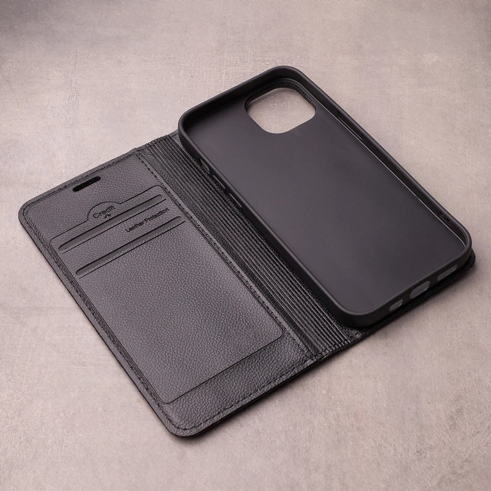 TFO „Smart Caro“ dėklas, skirtas „Xiaomi Redmi Note 15 Pro Plus 5G“ (EU), juodas