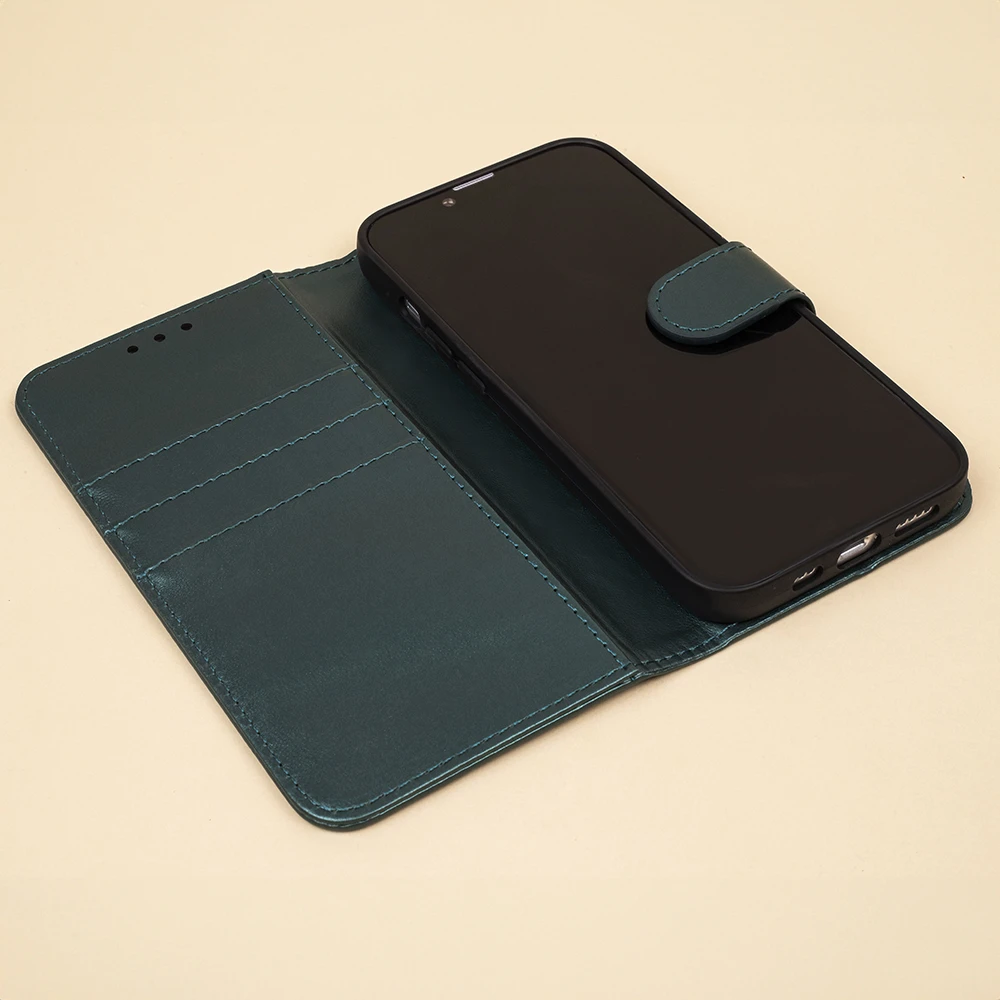 TFO „Smart Classic“ dėklas, skirtas „Samsung Galaxy S25 Plus“, tamsiai žalias