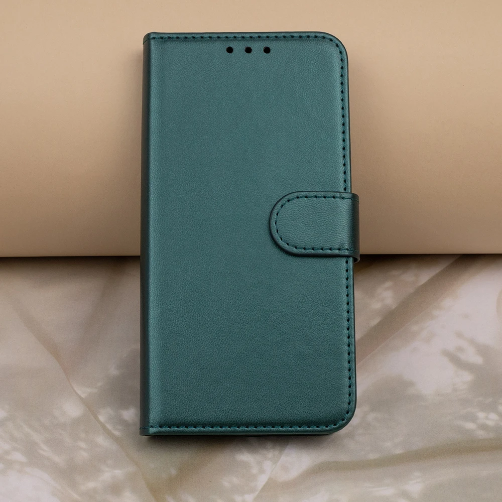 TFO „Smart Classic“ dėklas, skirtas „Samsung Galaxy S25 Plus“, tamsiai žalias