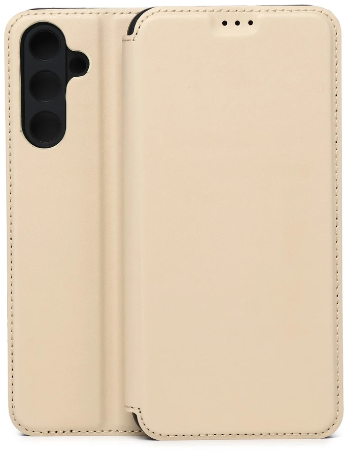 TFO „Smart Touch“ dėklas, skirtas Samsung Galaxy A17 4G / A17 5G / A18 5G, smėlio spalvos