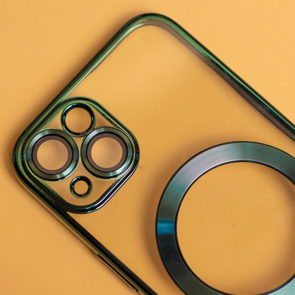 TFO Spalvotas Chrome Mag dėklas, skirtas Xiaomi Redmi 15C 4G EU / 15C 5G EU (173.16 x 81.06 x 8.2 mm) žalias