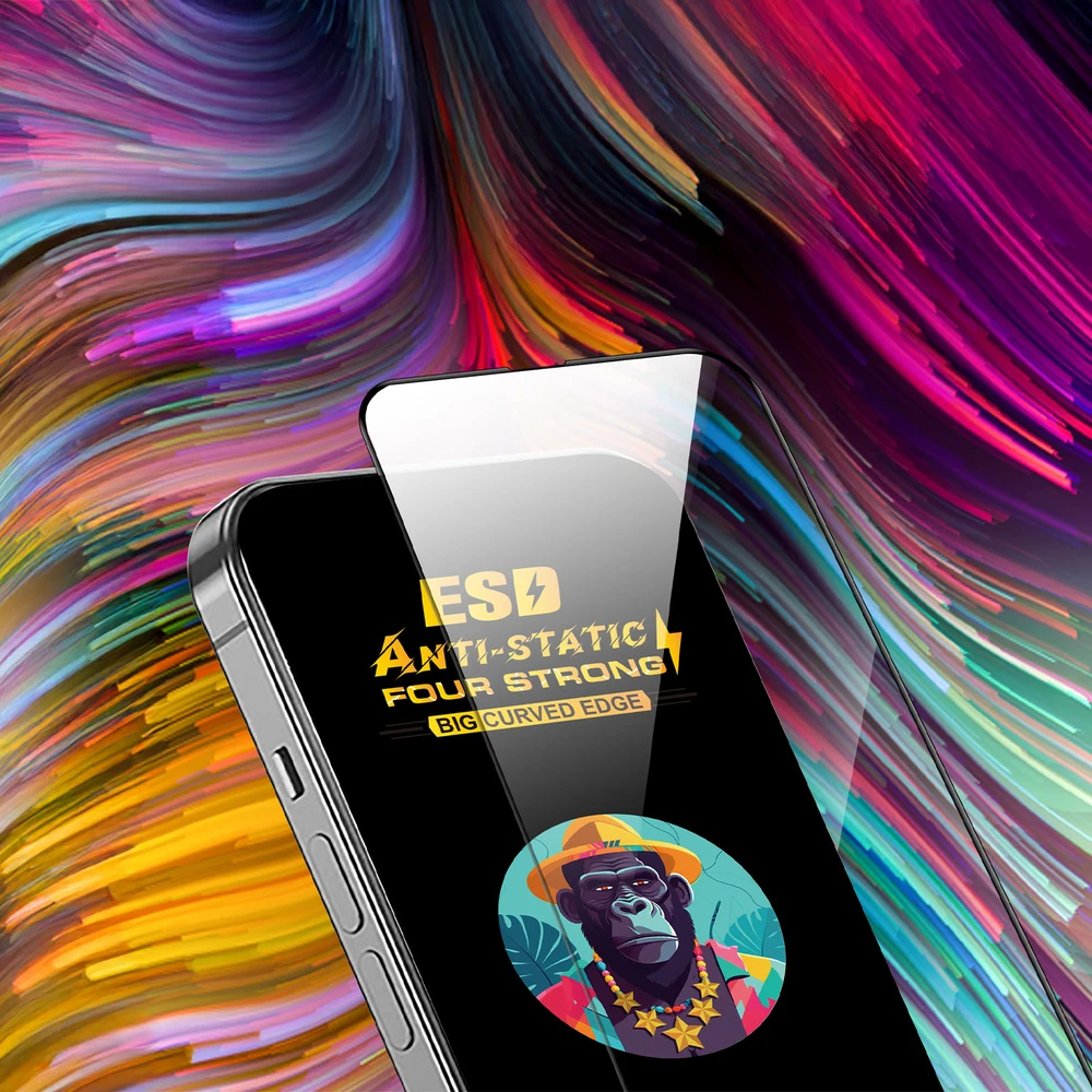 TFO Universalus grūdintas stiklas 9D OneFit AI – 63 6,2"