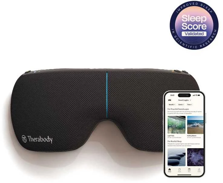 THERABODY SMARTGOGGLES 2.0, Juodas