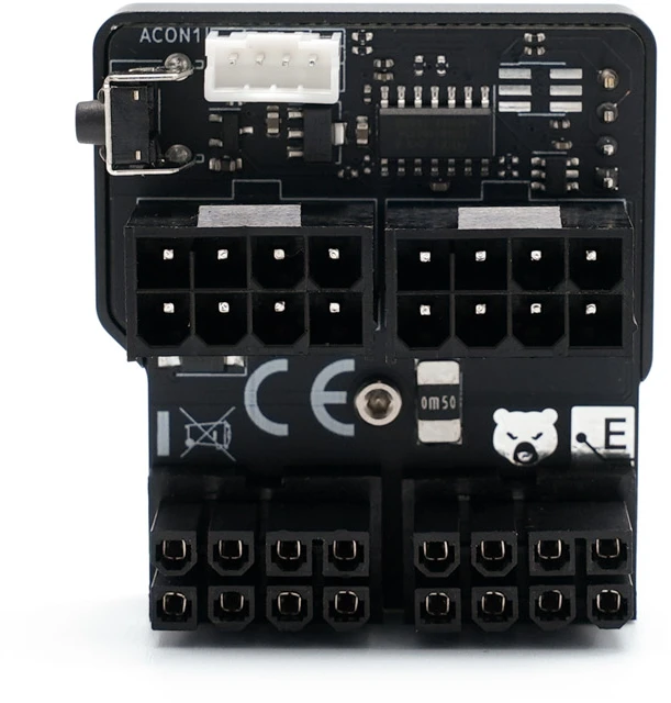 „Thermal Grizzly WireView“ vaizdo plokštė, 2 x 8 kontaktų PCIe® atvirkštinė jungtis