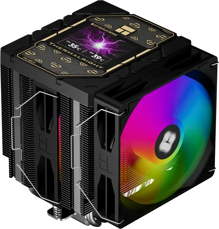 Thermalright procesoriaus aušintuvas su LCD ekranu