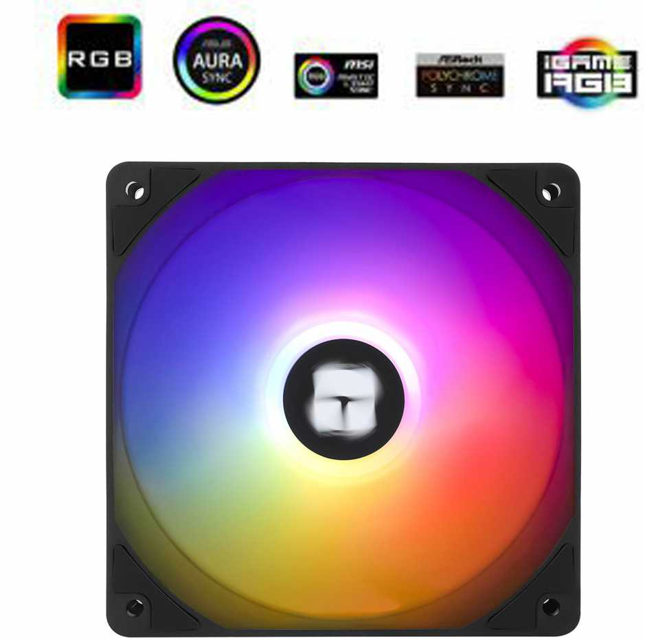 Thermalright TL-C12C-S PWM ARGB Juodas (120mm) (Juodas) Ventiliatorius
