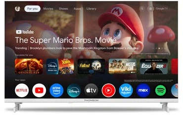 Thomson 32HG2S15W televizorius 81,3 cm (32″) HD Smart TV „Wi-Fi“ Balta