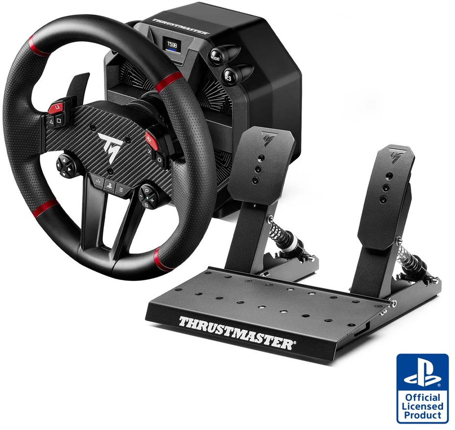 Žaidimų vairas Thrustmaster Steering Wheel T598, juodas