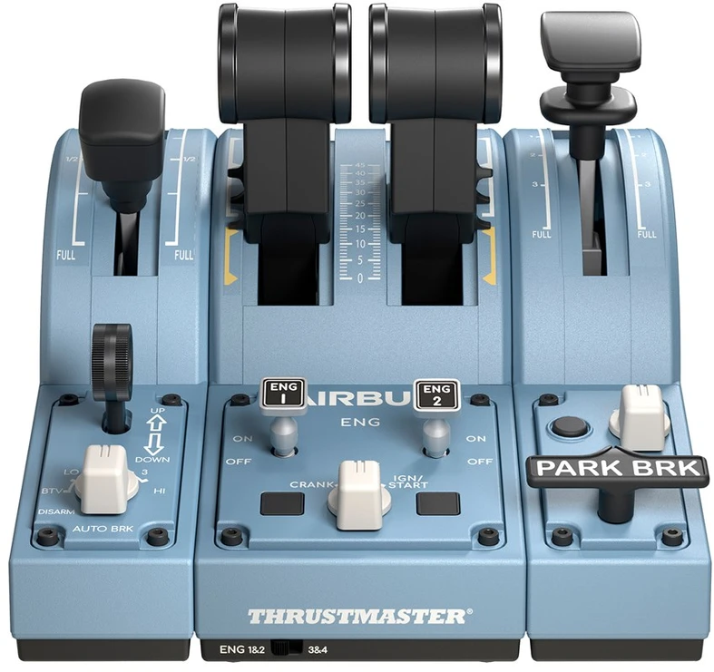 Žaidimų valdiklis Thrustmaster TCA Quadrant Add-On Airbus Edition