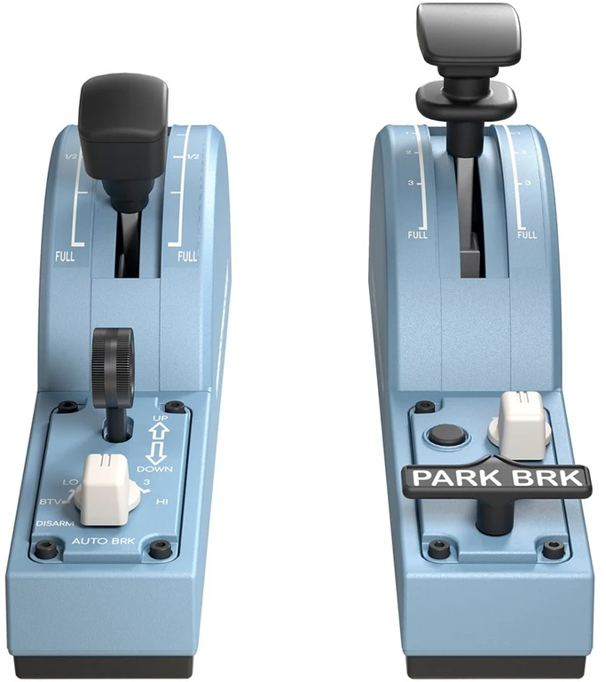 Žaidimų valdiklis Thrustmaster TCA Quadrant Add-On Airbus Edition