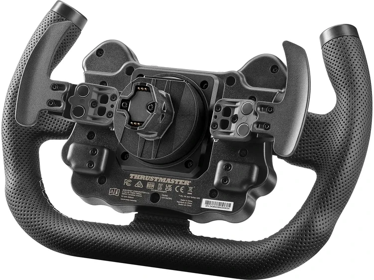 TRM Thrustmaster EVO Racing 31U Leather Juoda, Geltona Vairas Analoginis / skaitmeninis PC, PlayStation 4, PlayStation 5, XBOX One, XBOX One S, XBOX One X, XBOX Series S, XBOX Series X