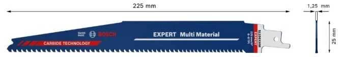 Bosch 1 Pjūklelis S1156XHM Multi Material