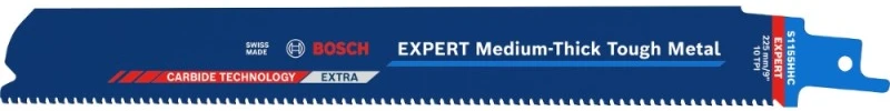 Tiesinio pjūklo pjūklelis BOSCH Expert S1155HHC, 10vnt. su priedu