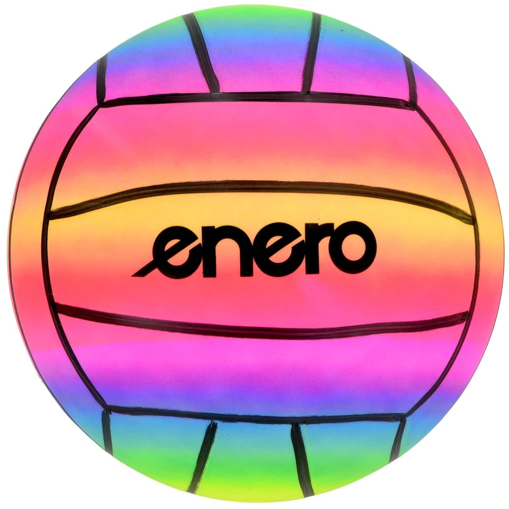 TINKLINIO KAMUOLYS VINILINIS RAINBOW 21CM 200G ENERO 1078694