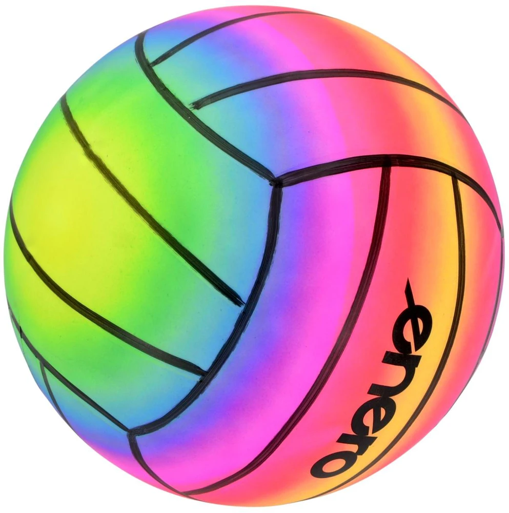 TINKLINIO KAMUOLYS VINILINIS RAINBOW 21CM 200G ENERO 1078694