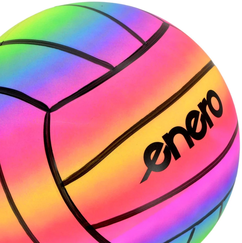 TINKLINIO KAMUOLYS VINILINIS RAINBOW 21CM 200G ENERO 1078694