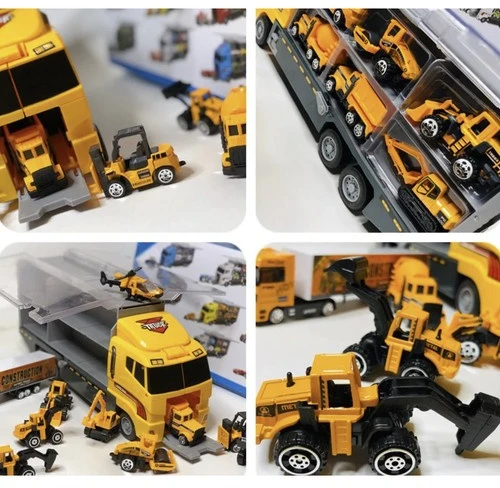Kruzzel TIR sunkvežimio komplektas su 6 automobiliais 22481