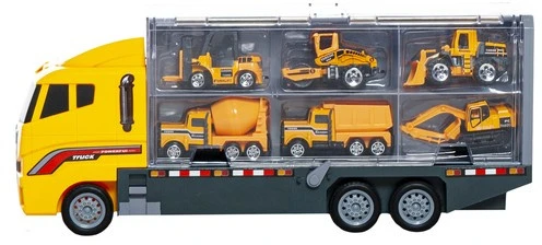Kruzzel TIR sunkvežimio komplektas su 6 automobiliais 22481