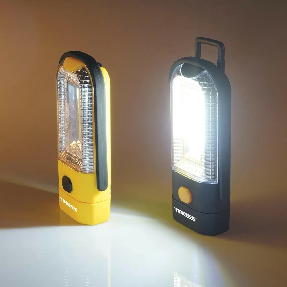 TIROSS DAUGIAFUNKCINIS BLYBINĖLIS 2x1W+3W COB LED TS1843