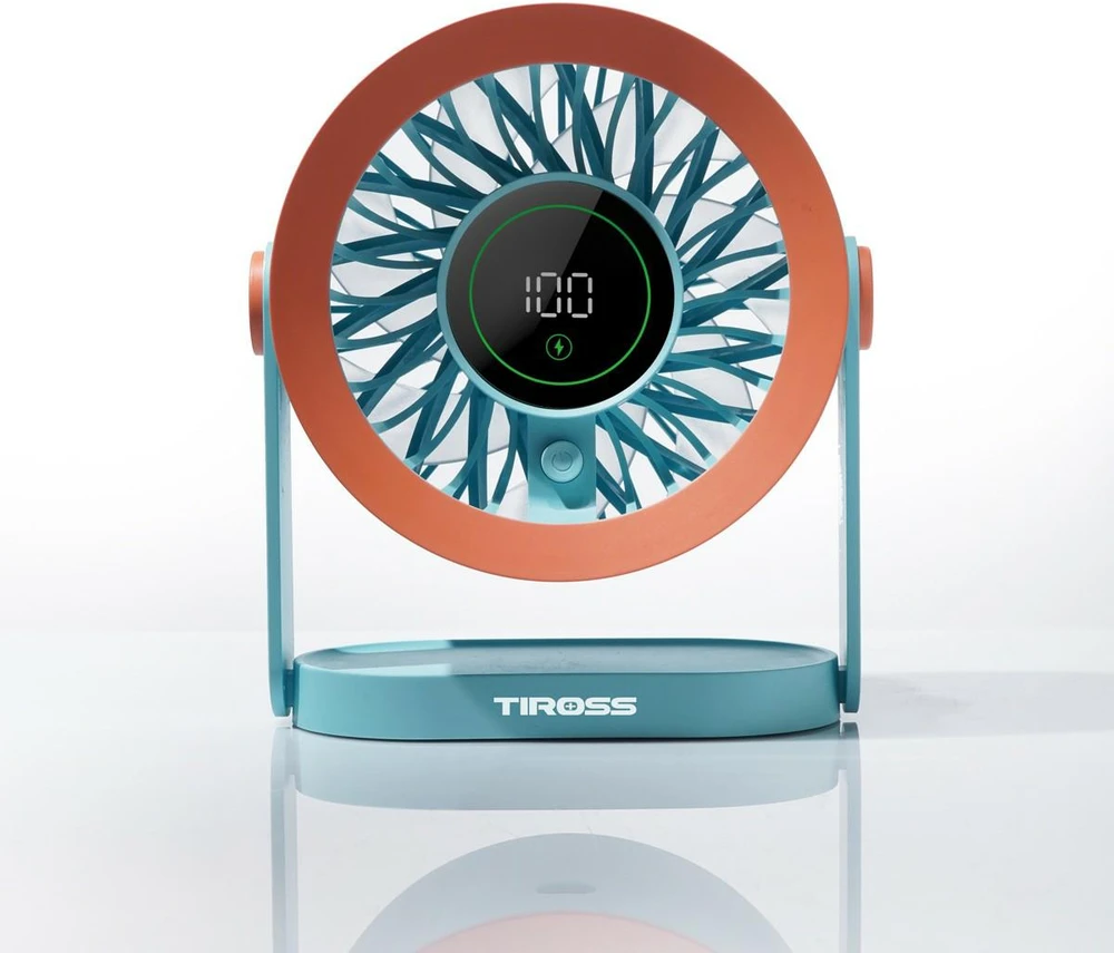 TIROSS STALINIS VENTILIATORIUS SU LED EKRANU