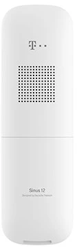 TLM Telekom Sinus A12 Analoginio ryšio / DECT telefonas Balta