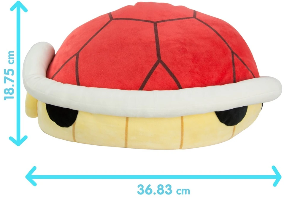 Mocchi plusz Mario Kart Raudona Shell TOMY
