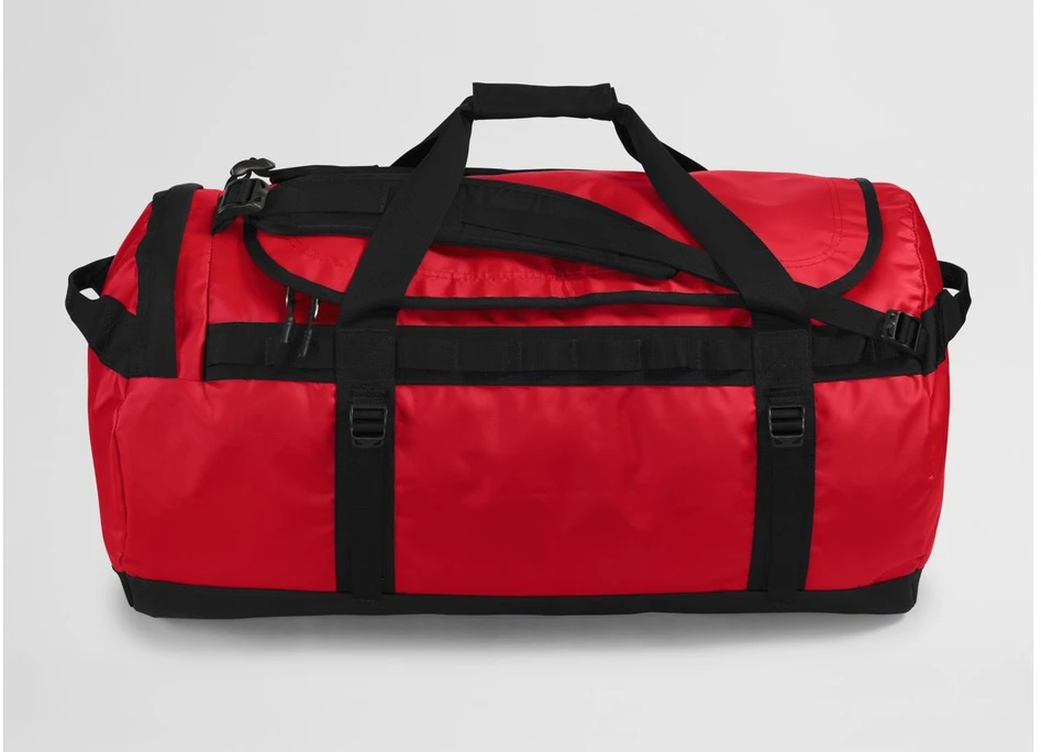 The North Face Base Camp Duffel L Sportinis Krepšys 95L Poliesteris Juoda, Raudona