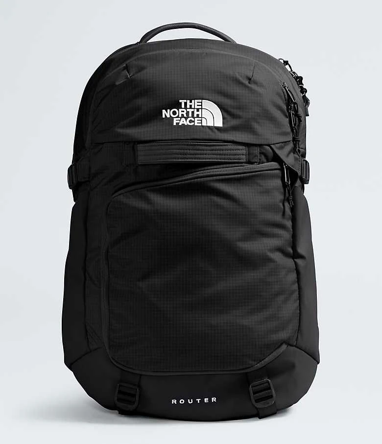 TNF The North Face Maršrutizatorius kuprinė Turistinė kuprinė Juoda Nailonas, Perdirbtas poliesteris