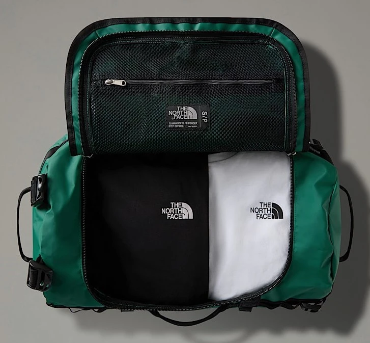 TNF The North Face OS krepšys daiktams 50 L Nailonas, Poliesteris Juoda, Žalia