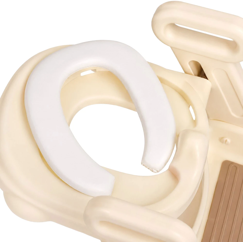 Toilet training seat for children with steps, ladder and handles ECOTOYS