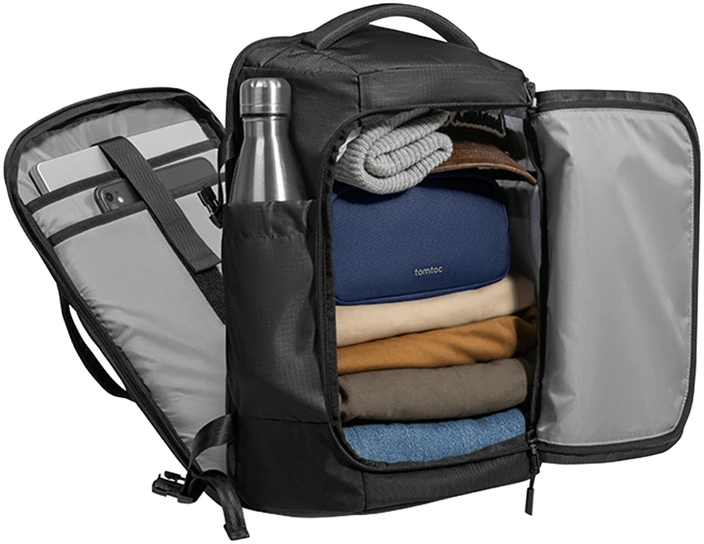 TOMTOC Navigator-T66 Liteway kelioninė kuprinė 28L/15.6" (juodas)