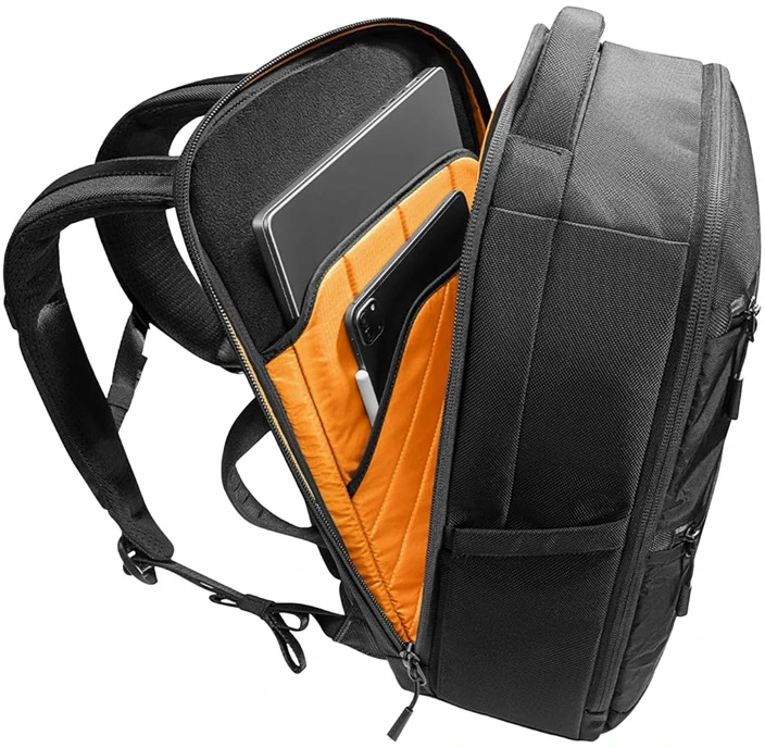 TOMTOC TechPack-T73 X-pac 15.6''/30L Nešiojamas kompiuteris Backpack (Juodas)