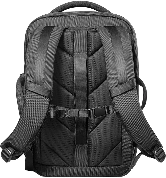 TOMTOC TechPack-T73 X-pac 15.6''/30L Nešiojamas kompiuteris Backpack (Juodas)