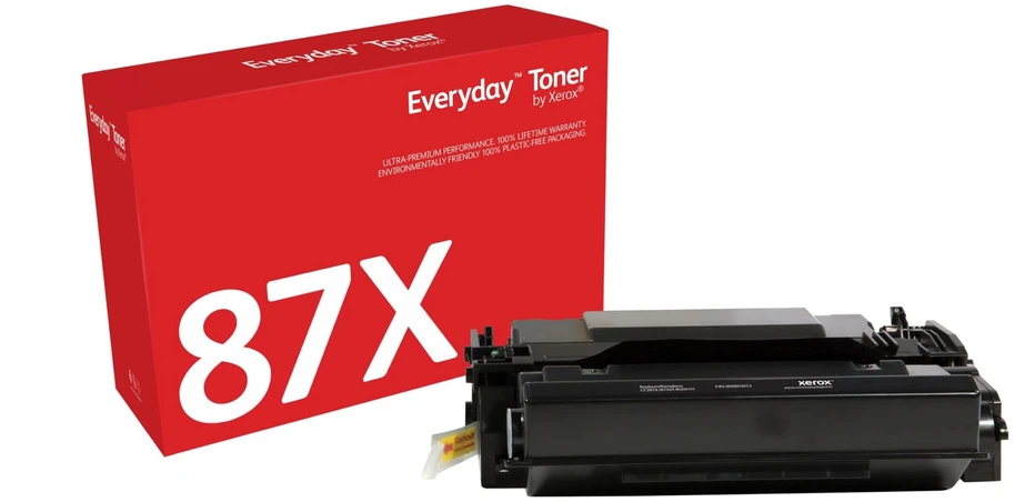 Xerox for HP No.87X CF287X juoda kasetė lazeriniams spausdintuvams, 18000, psl.