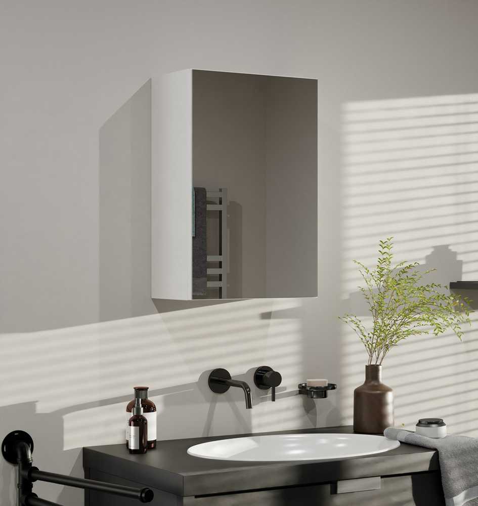 „Top E Shop“ „Topeshop“ POLA 1DL BIEL vonios kambario spintelė Baltas