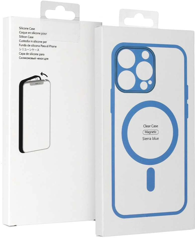 Fusion Accessories Topt Acrylic Color Magsafe dėklas skirtas Apple iPhone 16 Pro light mėlynos spalvos
