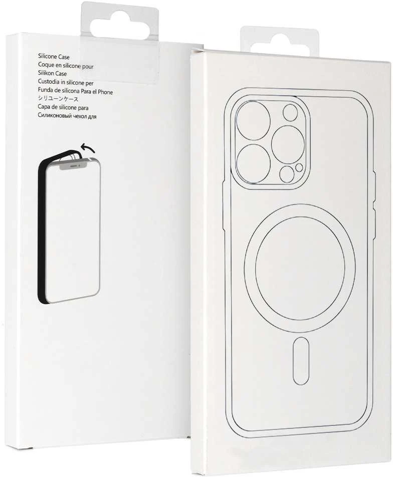 Fusion Accessories Topt Acrylic Color Magsafe dėklas skirtas Samsung Galaxy S24 FE baltos spalvos